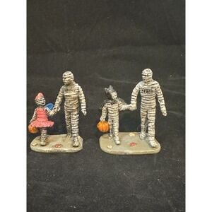 Lemax  Figurines - Trick Or Treating With Mummy And Deady, Set Of 2 #62423